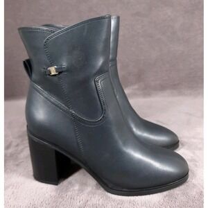 Giani Bernini Women's Olaa Faux Leather Booties – Black Size 9M